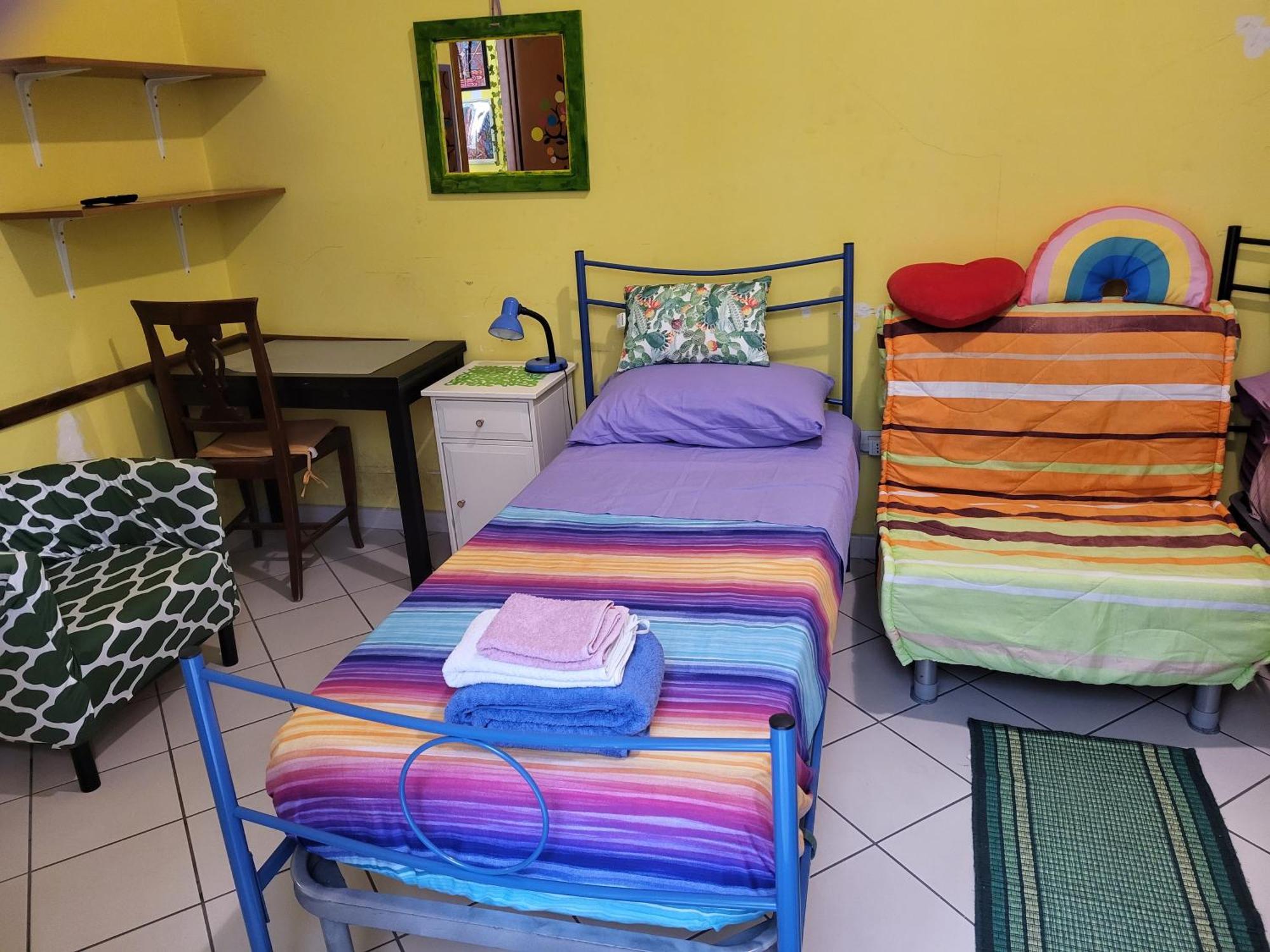 Bed-letto-cama In Shared Condivisa *